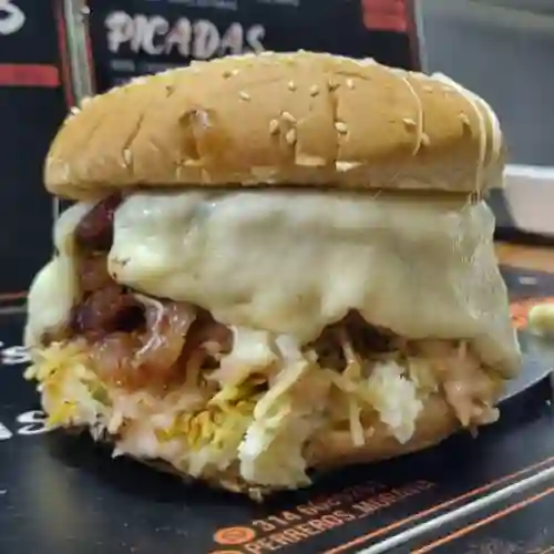 Hamburguesa Queso Tocineta