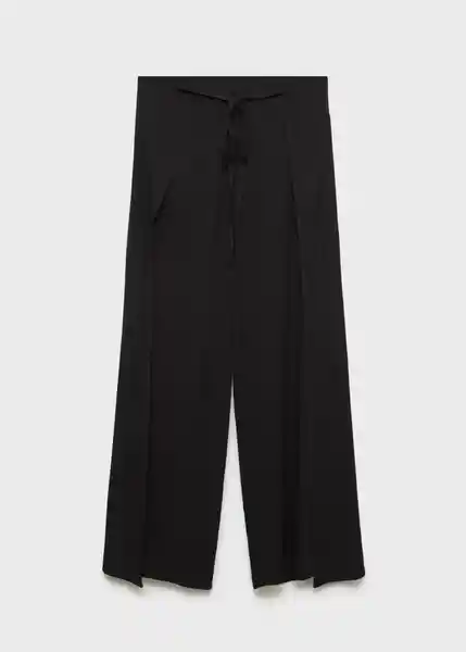 Pantalón Open Negro Talla 19 Mango