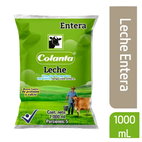 Colanta Leche Entera Líquida