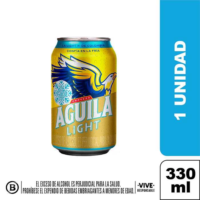 Aguila Light Lata 330ml