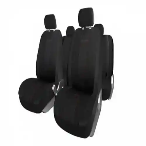 Set Funda Asiento Negro-gris 11pzas