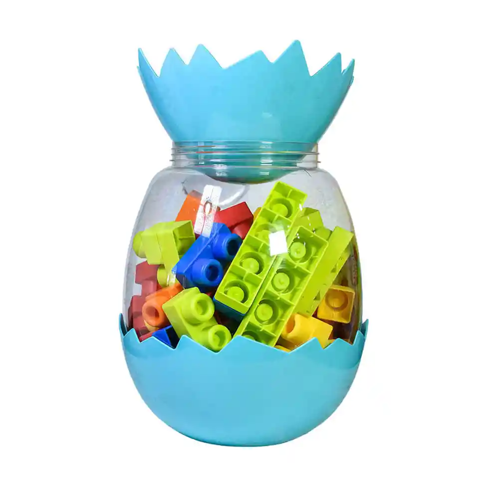 Set de Bloques Egg Funny Azul