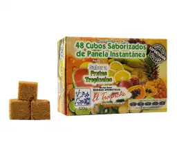 El Trapiche Panela en Cubos Sabor Frutas Tropicales