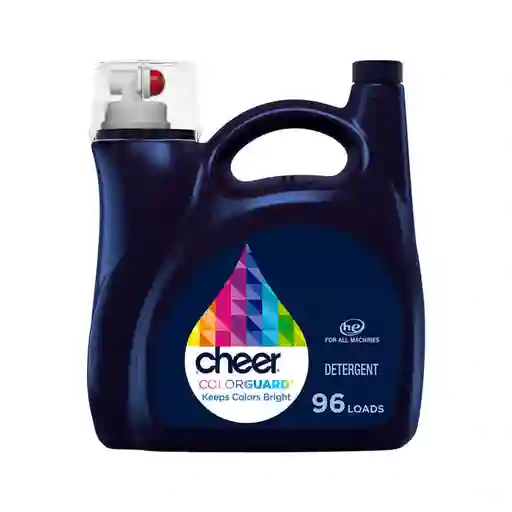 Cheer Detergente Líquido Color Guard 96 Lavadas