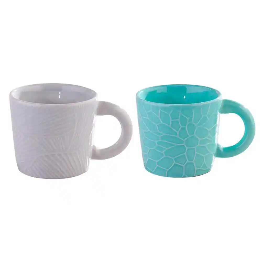 Set X 2 Mugs Motif Corona Sl1964156402