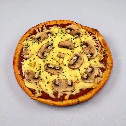 Pizzeta de Pollo y Champiñones