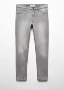 Jean Jude Tejano Gris Talla 42 Hombre Mango