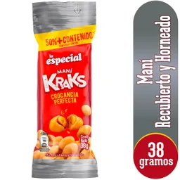 La Especial Maní Kraks Recubierto y Horneado