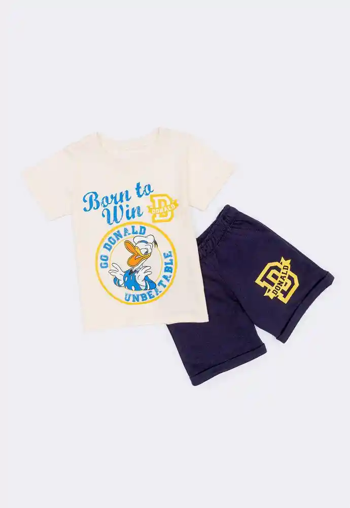 Conjunto Corto 5t-ivory