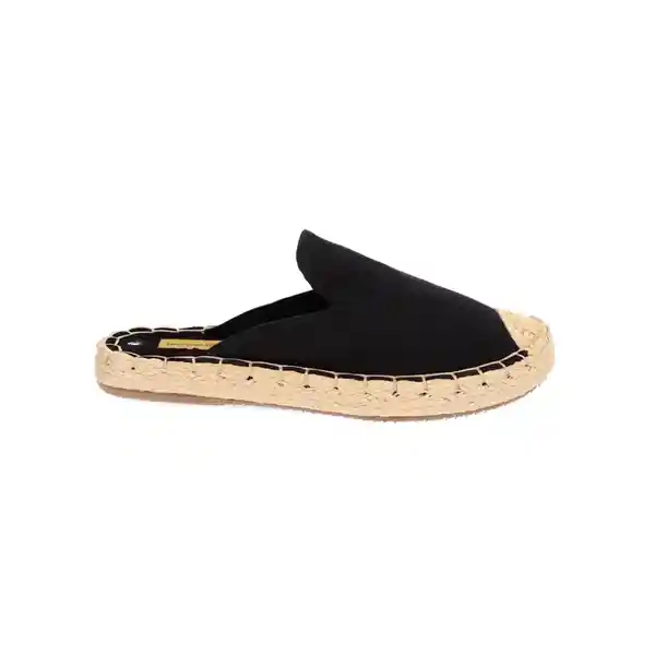 Zuecos Spadrilla Cleo Negro Talla 38