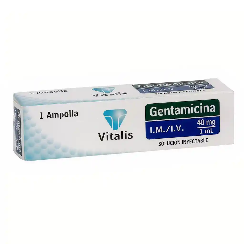 Vitalis Ci Gentamicina 40Mg 1Ml 1 Ampolla