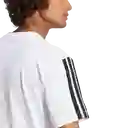 Adidas Camiseta Manga Corta Lifestyle Hombre Blanco Talla M