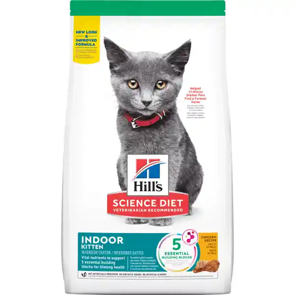 Hills Alimento Kitten Indoor Saludable Gatito de Interior Pollo