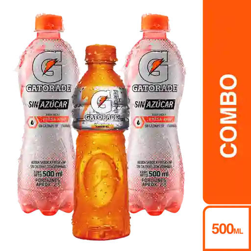 Combo Gatorades Sin Azucar