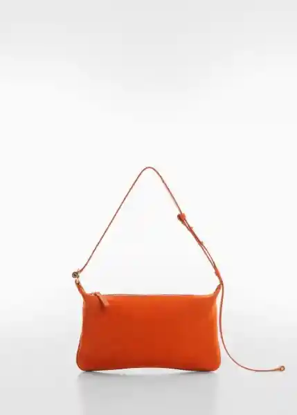 Bolso P Toutou Naranja Talla 99 Mujer Mango