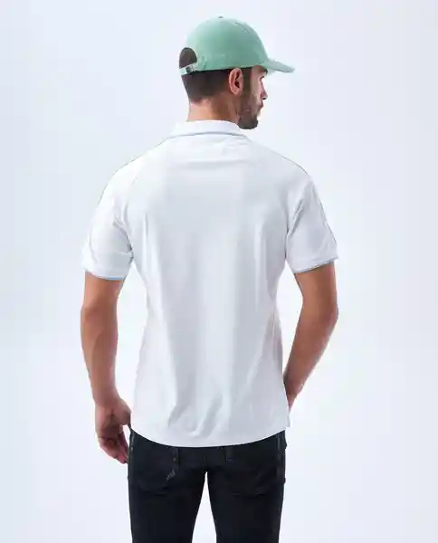 Camiseta Hombre Blanco Talla L 802F000 Americanino