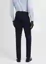 Pantalón Milan Navy Talla 38 Hombre Mango
