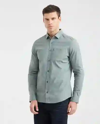 Camiseta Carbón Pocket Verde Agave Oscuro S Chevignon