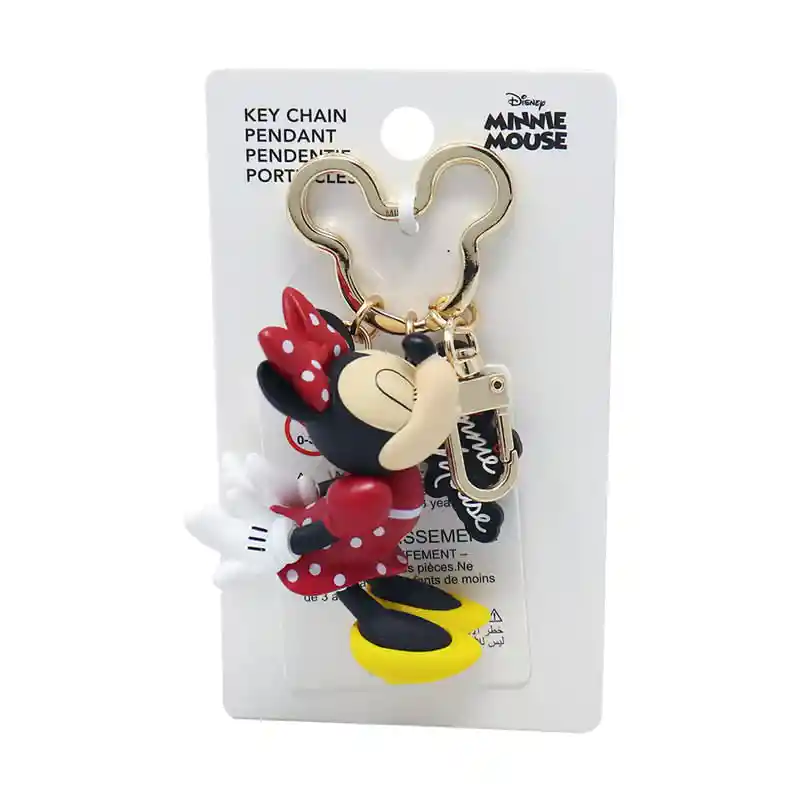 Miniso Llavero de Pareja Minnie Mouse Disney Multicolor