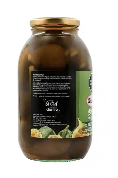Estilo Gourmet Breva en Almíbar