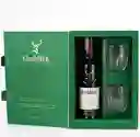 Whisky Glenfiddich 12 años + 2 vasos y empaque especial