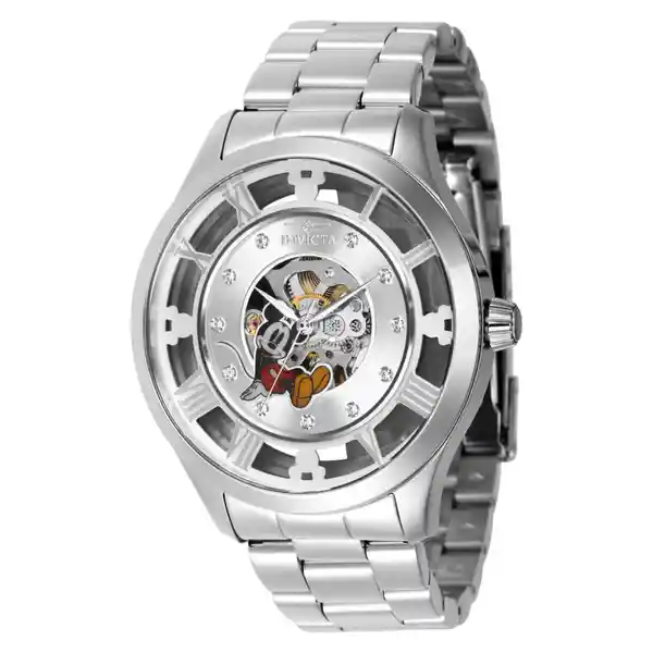 Reloj Disney Limited Edition Hombre Plateado 41359 Invicta