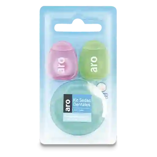 Aro Set Seda Dental Menta 80 m + 12 m + Tutti Frutti 12 m