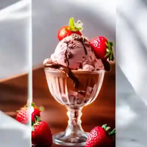 Copa explosión de chocolate