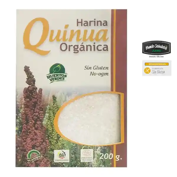 Quinua Huertos Verdes Orgánica Harina Sin Gluten