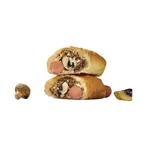 Perro Francés Pollo Champiñón