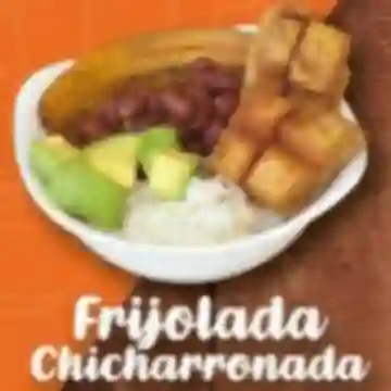 Frijolada Chicharronada