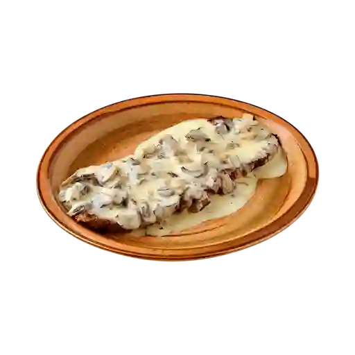 Solomito en Champiñones