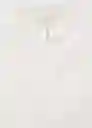 Vestido Bima Blanco Talla S Mujer Mango