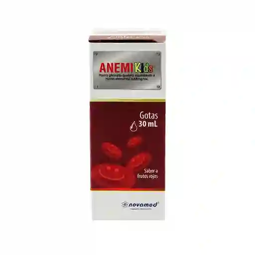 Anemikids Gotas Sabor a Frutos Rojos (6 mg)