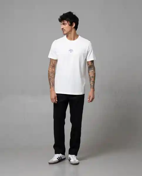 Camiseta Hombre Blanco Talla M 102G003 Rifle