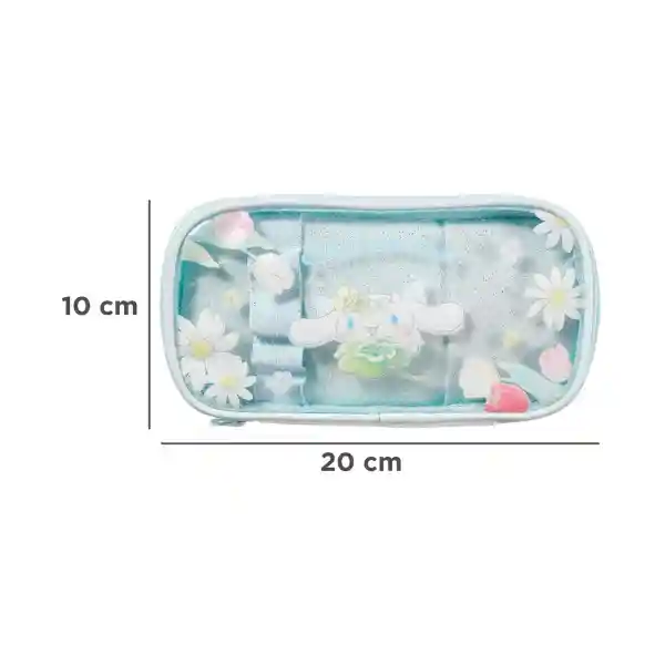 Cartuchera Con Doble Capa Serie Sanrio Cinnamoroll Miniso