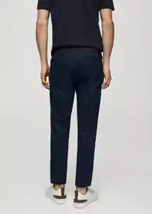 Pantalón Bolognab Navy Talla 40 Hombre Mango