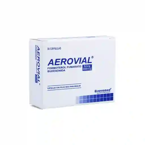 Aerovial Repuesto Sin Inhalador (6 mcg / 200 mcg)