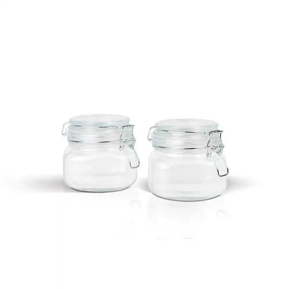 Ambiente Gourmet Set Recipiente Redondo 400 mL