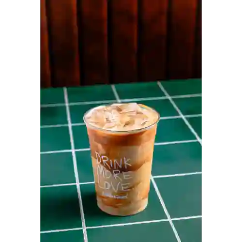Iced Caramel Latte 16 Oz