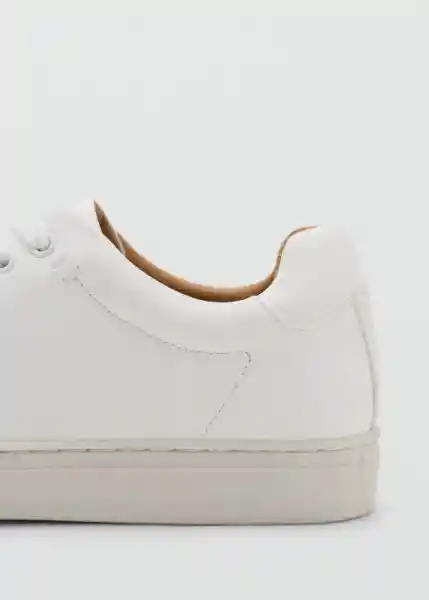Zapatos Deportiva Metro Blanco Talla 43 Hombre Mango