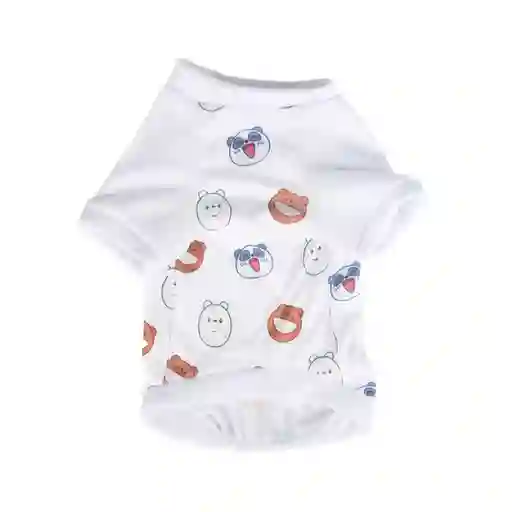 Camisa Para Mascotas Camisa Grande Blanca Baby Miniso