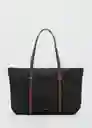 Bolso G Cobalt Negro Talla 99 Mujer Mango