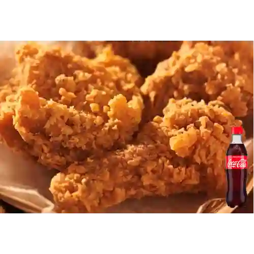 Combo Contramuslo Broaster +Cocacola Orig 400ml