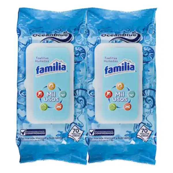 Ocean Blue Toallitas Húmedas
