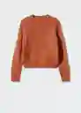 Saco Jersey Nil Terracota Talla L Mujer Mango