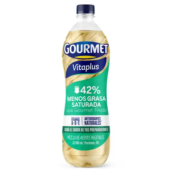 Mezcla Gourmet Aceites Vegetales Vitaplus (900 Ml)