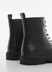 Botas Basma Negro Talla 33 Niña Mango