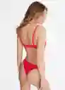 Top Bikini Nati Rojo Talla XS Mujer Mango