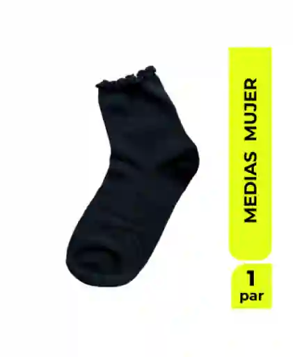 Neon Medias Clásicas Negras